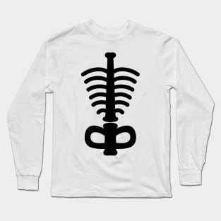 Skeleton Body Long Sleeve T-Shirt